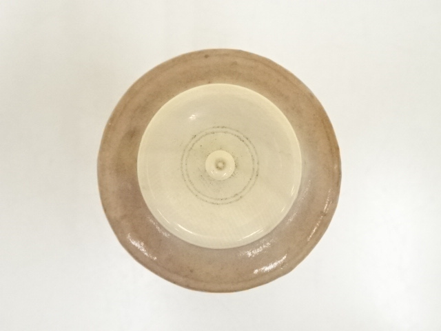道具 ] - 道具 萩焼 宇田川聖谷造 茶入（仕覆付）（共箱） □z